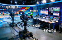 正规体育媒体演播室转播技术与高清机位布控